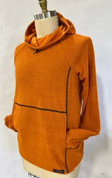 Women's Fleece Hoodie -  Orange