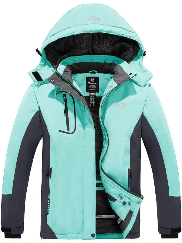 Women's Waterproof Winter Coat Ski Jacket 8301WH