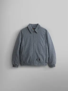 WOOL HARRINGTON BOMBER JACKET