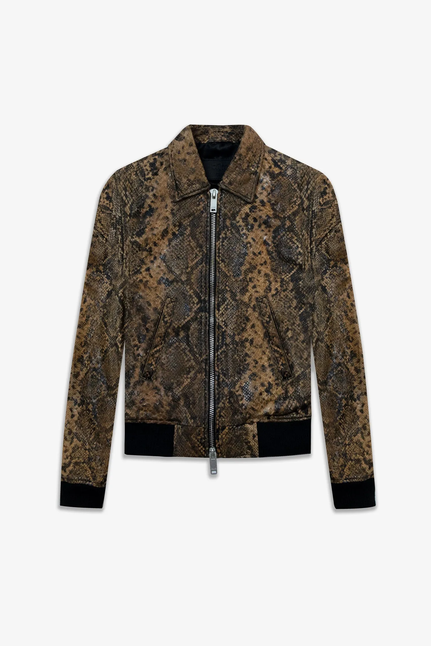 Ziggy Bomber Jacket | Snake